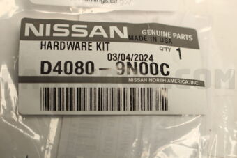 Nissan D40809N00C HARDWARE KIT-RE
