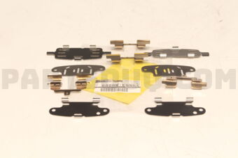 Nissan D408MEG50J HARDWARE KIT-REAR DISC BRAKE PAD