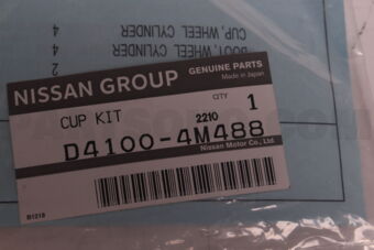 Nissan D41004M488 CUP KIT-BRAKE WHEEL CYLINDER,REAR