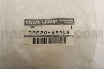 Nissan D8E203XA0A SOCKET-KIT