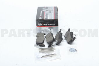Nissan DD06MZC02PNW PAD KIT-DISC BR