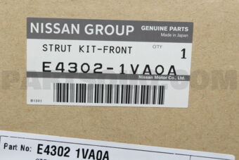 Nissan E43021VA0A STRUT KIT FRONT