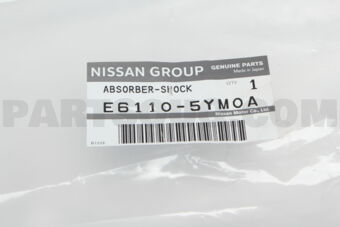 Nissan E61105YM0A ABSORBER-SHOCK