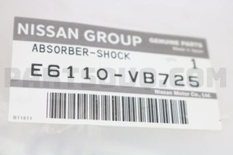 Nissan E6110VB725 ABSORBER SHOCK