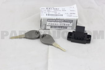 Nissan F863001E00 LOCK GLOVE BOX