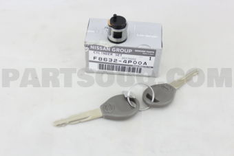 Nissan F86324P00A CYLINDER SET-GLOVE BOX LID LOCK