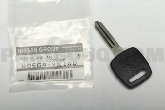 Nissan H0564VK100 KEY-BLANK,MASTER