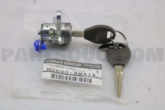 Nissan H06004M41A CYLINDER SET-DOOR LOCK,RH