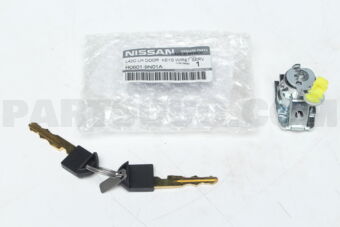 Nissan H06019N01A CYLINDER SET-DOOR LOCK,LH