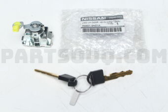 Nissan H06019N01A CYLINDER SET-DOOR LOCK,LH