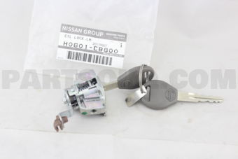 Nissan H0601CB800 CYL LOCK,LH