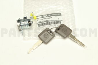 Nissan H0601EL00B CYLINDER SET-DOOR LOCK,LH