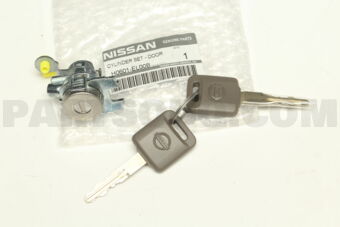 Nissan H0601EL00B CYLINDER SET-DOOR LOCK,LH