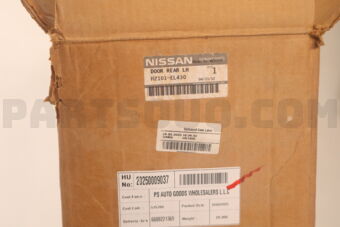 Nissan H2101EL430 DOOR ASSY-REAR,LH