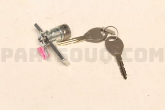 Nissan K0600VW025 CYLINDER SET-BACK DOOR LOCK