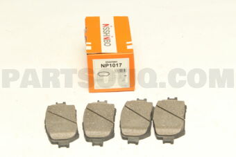 Nisshinbo NP1017 BRAKE PAD