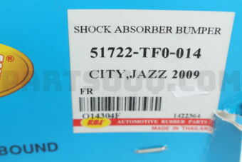 RBI O14304F SHOCK ABSORBER MOUNTING