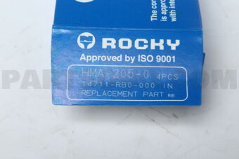ROCKY HMA2050 ENGINE VALVE-IN 4 PCS