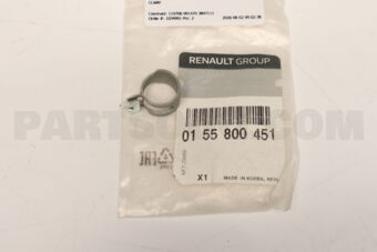 Renault 0155800451 CLAMP