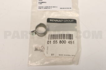 Renault 0155800451 CLAMP
