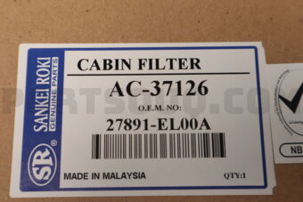 SANKEI ROKI AC37126 FILTER CABIN
