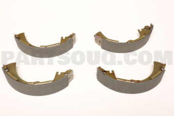 SCHNIEDER SBP001191 BRAKE SHOE RR PICK UP (D22) 2.5 DI [02-10]