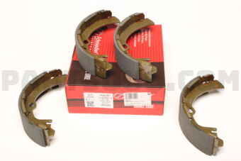 SCHNIEDER SBP001191 BRAKE SHOE RR PICK UP (D22) 2.5 DI [02-10]