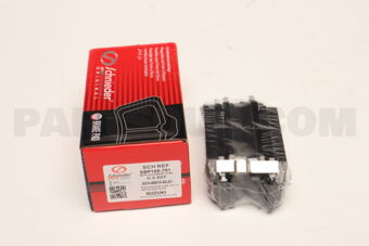 SCHNIEDER SBP105751 BRAKE PAD SWIFT III (MZ, EZ) 1.5 (RS 415) [05-UP] FR