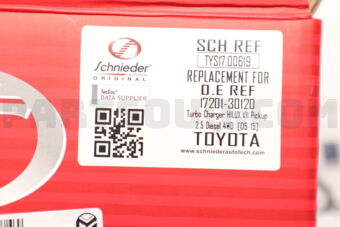 SCHNIEDER TYS1700619 TURBO CHARGER HILUX VII PICKUP 2.5 DIESEL 4WD [05-15]