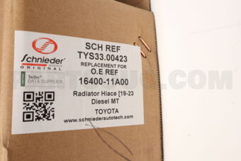 SCHNIEDER TYS3300423 RADIATOR HIACE [19-23 DIESEL MT