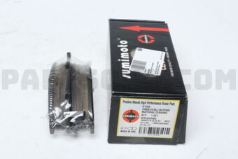 SUMIMOTO A675WK BRAKE PAD-CER K12 2002UP