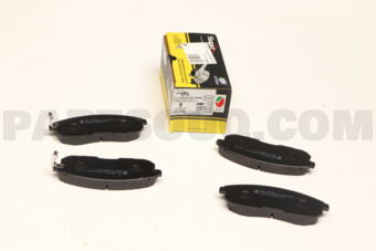 SUPERGRIP D1119M A286WK BRAKE PAD FRON