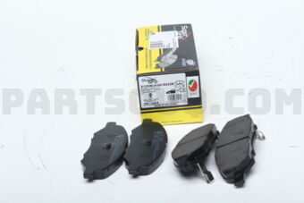 SUPERGRIP D1250M BRAKE PAD FRONT