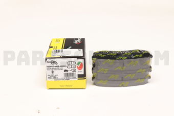 SUPERGRIP D2090 A337K BRAKE PAD REAR