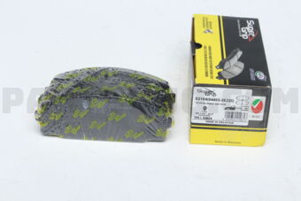 SUPERGRIP D2104 A334KM BRK.PAD FRT N.ASBS