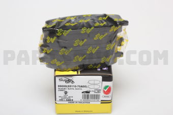 SUPERGRIP D9000 A129K BRAKE PAD FR