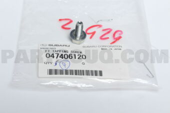 Subaru 047406120 FT TAPPING SCREW