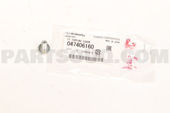 Subaru 047406160 FT TAPPING SCREW