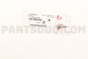 Subaru 047406160 FT TAPPING SCREW