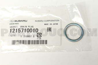 Subaru 1215710010 GASKET DRAIN PLUG