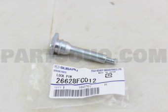 Subaru 26628FC012 LOCK PIN