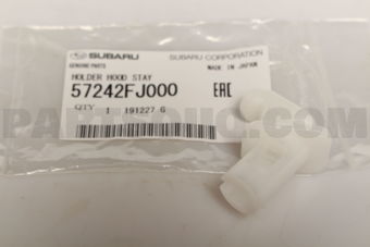 Subaru 57242FJ000 HOLDER HOOD STAY