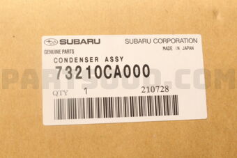 Subaru 73210CA000 CONDENSER AY