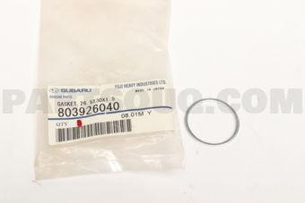 Subaru 803926040 GASKET,26.5X30X1.5