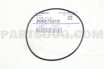 Subaru 806975010 O RING,74.5X2