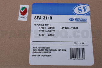 Sure SFA3110 AIR FILTER