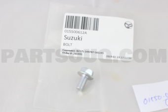 Suzuki 015500612A BOLT