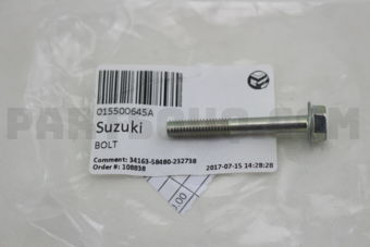 Suzuki 015500645A BOLT