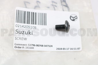 Suzuki 021420510B SCREW
