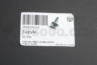 Suzuki 035410412A SCREW
